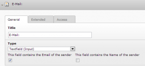 Email Form Field