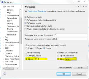 eclipse-workspace-settings